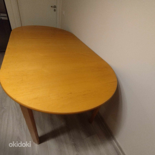 Обеденный стол SOTKA массив дерева, складной (фото #2)