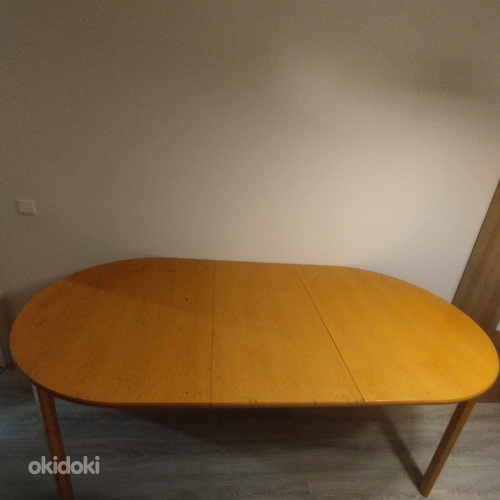 Обеденный стол SOTKA массив дерева, складной (фото #9)