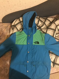 The North Face Mens 1985 Rage Mountain Jacket Quill Blue Gre