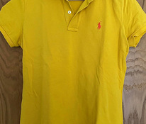 Ральф лорен желтая рубашка поло