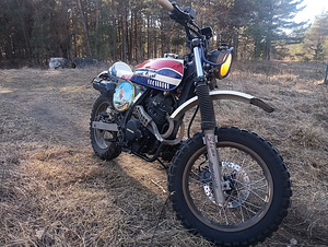 Honda nx 650 scrambler (6 foto / 10)