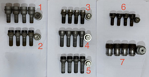 Vargusvastased poldid BMW VW Audi Skoda Mercedes (1 foto / 5)