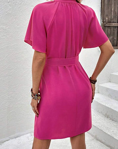 Uus kleit hot pink, XL (2 foto / 3)