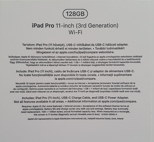 iPad Pro 11-inch 128GB (3rd Generation) Wi-Fi (Nagu Uus) (2 foto / 3)
