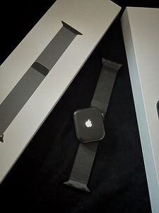 Apple watch series 8 41mm roostevabast terasest koos rihmaga (2 foto / 9)