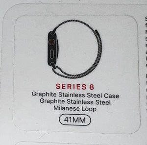 Apple watch series 8 41mm roostevabast terasest koos rihmaga (8 foto / 9)