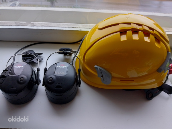 Kiiver + kõrvaklapid 3M PELTOR ProTak!!!