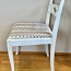Täispuidust tool - valge (foto #2)