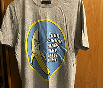Серая футболка Rick and Morty