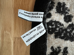 Dog sweater "Leopard" size S made in London (designer item) (2 foto / 4)