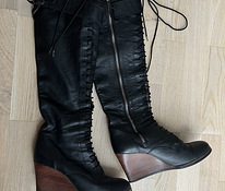 Leather boots Barbara BUI (like new)
