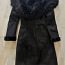 Sheepskin coat XS dark brown (foto #4)