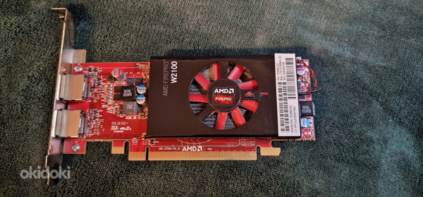 AMD Firepro W2100 2GB (фото #1)