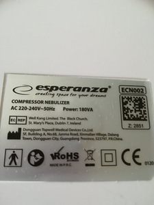 Inhalatsiooniseade Compressor Nebulizer (2 foto / 2)