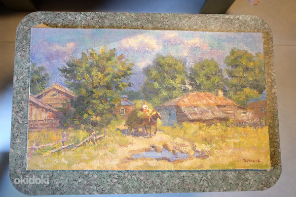 Õlimaal signeeritud / Картина холст, масло