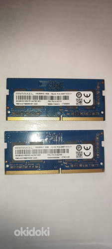 SODIMM RAMAXEL DDR4 RAMS 6GB 4+2 2400 MHz (foto #1)