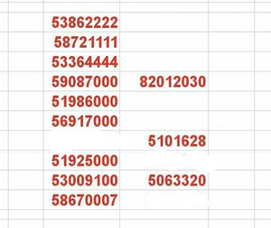 Ilus number Sim Vip (1 foto / 1)