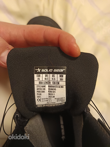 Продаются новые зимние ботинки Solid Gear