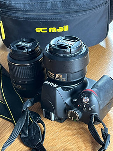 Nikon D3200 Kit (18-55 мм 3,5-5,6) + 35 мм 1,8