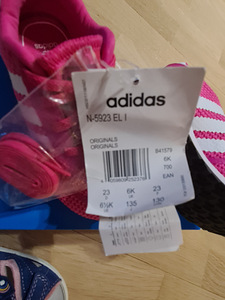 Новые кросовки adidas+тапочки р.23 (4 foto / 4)