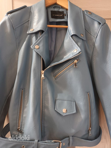 Кожаная куртка XL (фото #2)