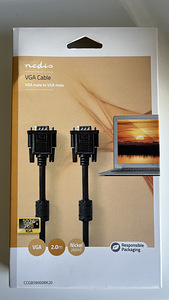 VGA-VGA Kaabel (2m) (1 foto / 1)