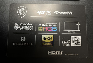 MSI GS75 Stealth (6 фото из 6)
