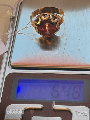 Золото 585. Набор 17,96 гр: серьги + кольцо 17,5 (фото #10)