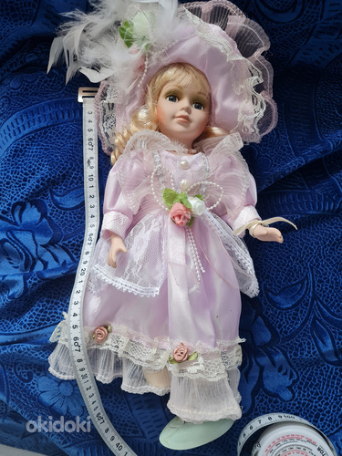 Фарфоровая кукла в коллекцию (фото #2)