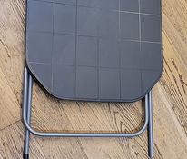 Kokkupandav matkalaud 70x50 cm, must Походный столик,черный.