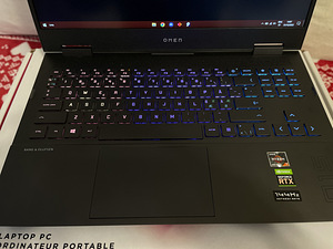 BRON Sülearvuti HP OMEN 15 Ryzen7 16GB RTX3070 144Hz (3 foto / 7)