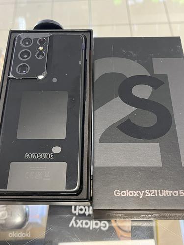 Samsung Galaxy S21 Ultra 128 ГБ черный Как новый/ НОВЫЙ (фото #1)