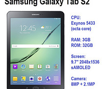 Samsung Galaxy Tab S2 9.7 Lte Wifi 32Gb Хорошее состояние