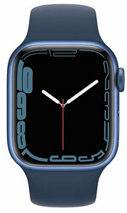 Apple Watch 7 45 мм LTE синий