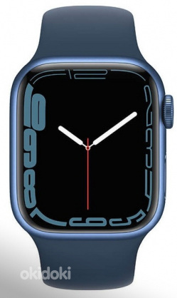 Apple Watch 7 45 мм LTE синий (фото #1)