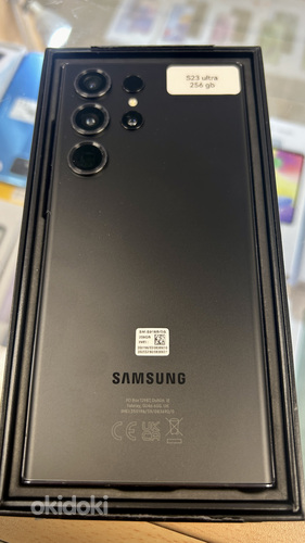 Samsung Galaxy S23 Ultra 256Gb Black väga heas seisukorras (foto #1)