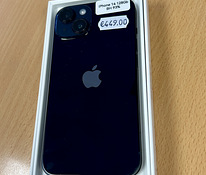 iPhone 14 128GB Black uueväärne (BH 93%)