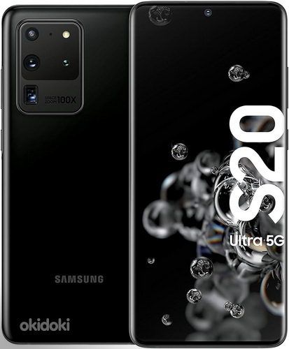 Samsung Galaxy S20 Ultra 5G 128Gb черный в хорошем состоянии (фото #1)