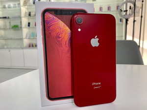 iPhone XR 64GB Red uueväärne (aku 100%) (1 foto / 1)