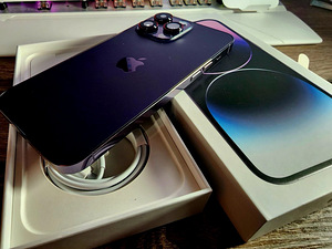 iPhone 14 Pro Max 256Gb Purple väga heas seissukorras (1 foto / 1)
