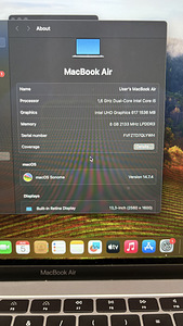 MacBook Air 13 (2019) väga heas seissukorras (4 foto / 6)