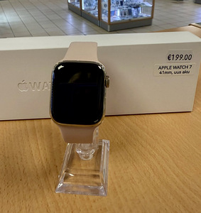 Apple Watch 7 41mm LTE Gold Väga heas seissukorras (1 foto / 1)