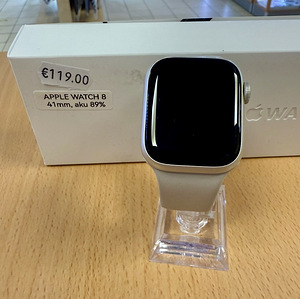 Apple Watch 8 41Mm Silver GPS heas seissukorras (1 foto / 1)