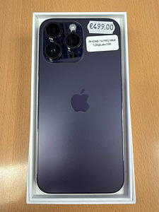 Apple iPhone 14 Pro Max 128GB Purple väga heas korras (1 foto / 1)