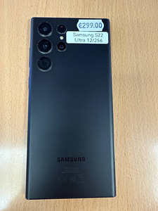 Samsung Galaxy S22 Ultra 5G 12/256Gb Black v heas korras (2 foto / 2)