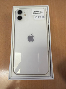 iPhone 11 64Gb White heas korras (1 foto / 1)