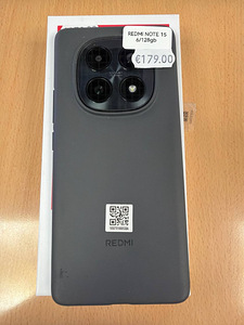 Xiaomi Redmi Note 15 6/128Gb Black uueväärne (1 foto / 2)