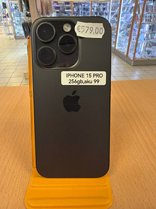 Apple iPhone 15 Pro 256Gb Black Uueväärne (1 foto / 1)