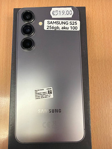 Samsung Galaxy S25 12/256Gb Silver Heas seissukorras (1 foto / 1)