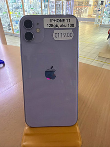 iPhone 11 128Gb Purple heas korras (1 foto / 1)